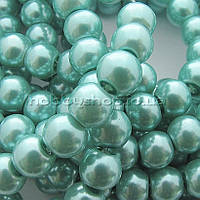 Перли керамічний 6 мм бірюзовий (130-150 шт.)