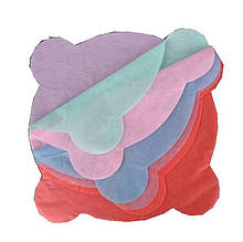 Серветки-фільтри для плювальниць різнокольорові (50шт)