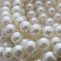 Перли керамічний 6 мм кремовий (130-150 шт.)