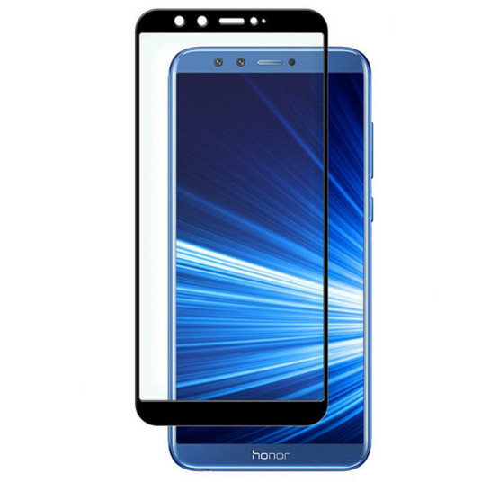 Full Glue захисне скло для Huawei Honor 9 Lite - Black