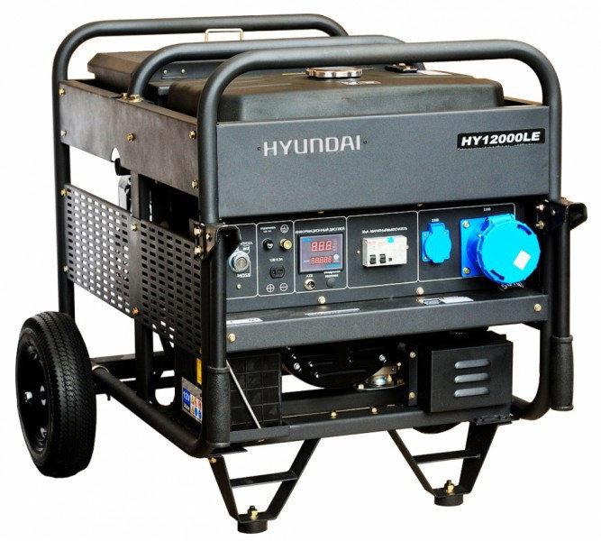 Генератор бензиновий Hyundai Professional HY 12000LE (10 кВт), фото 1