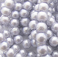 Перли керамічні 6 мм бузковий світлий (130-150 шт)