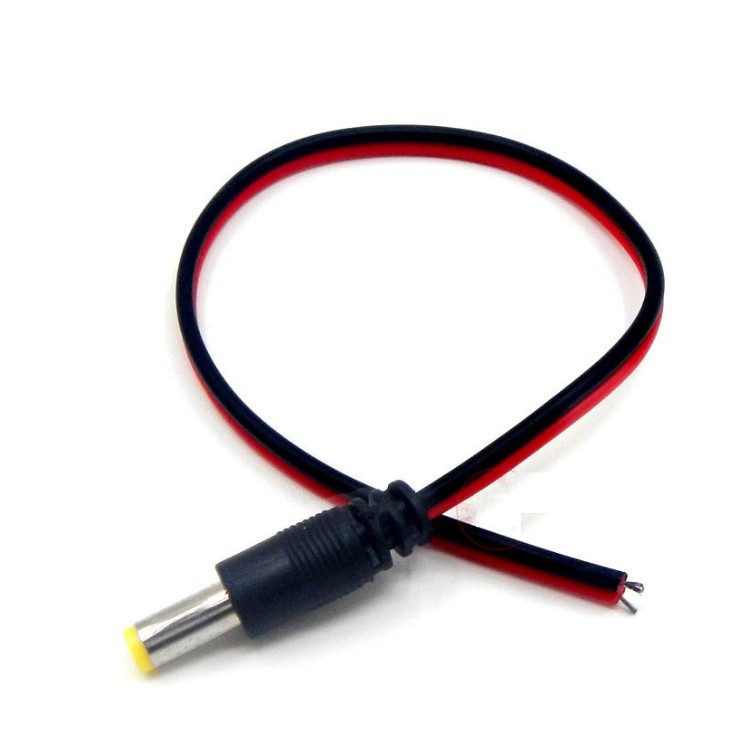 Шнур живлення з штекером 5,5/2,1 mm 28 см