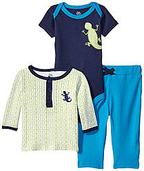 Комплект для хлопчика 6-9, міс Yoga Sprout (США), Ящірка