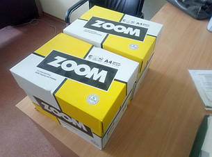 Папір ZOOM для принтера біла А4 80г/м 500л. Клас С+ (Фінляндія), фото 3