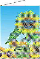 Схема вишивання бісером на атласі Обкладинка для паспорта ЮМА-Д1