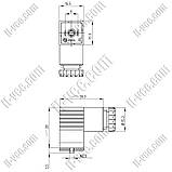 Штекерна розетка Pneumax 315.11.00, фото 3