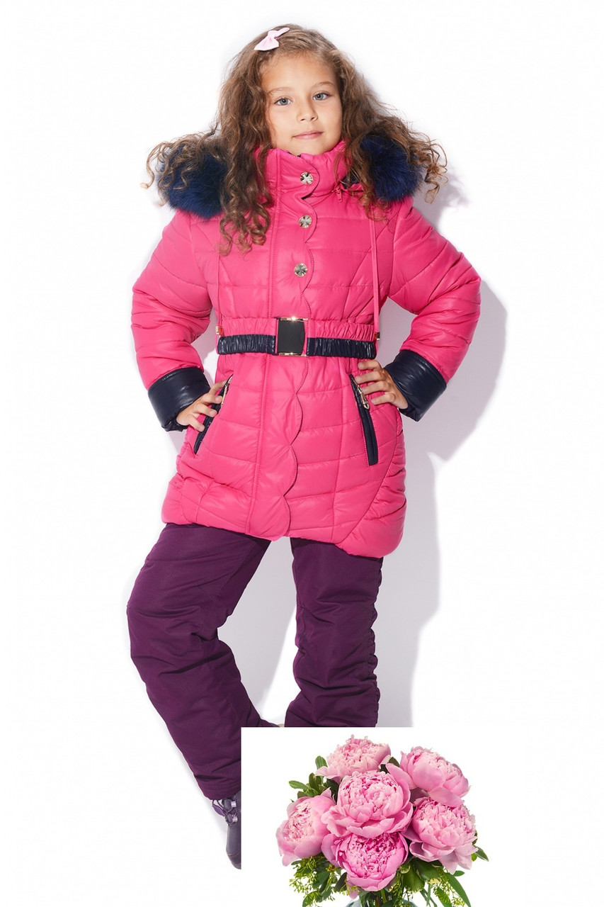 Пальто для дівчаток дитяче X-Woyz! DT-8201