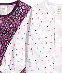 Чоловічки для дівчинки (2 шт.) 1-2, 2-4 місяці, фото 2