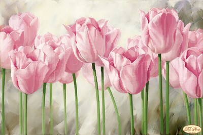 Схема для вишивання бісером на атласі Зефір  ТК-007