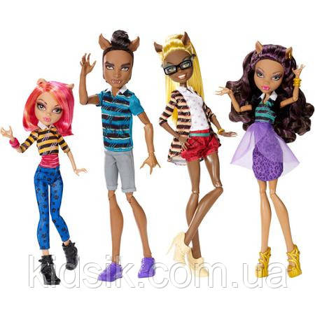 Набір ляльок Monster High Монстер Хай Wolf Family Сім'я Вульфів.