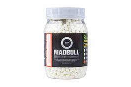 Страйкбольні кулі MADBULLGREEN TRACER 0.30g банка 2000 шт