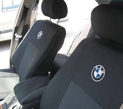 Чохли в салон BMW 3 Series E46 1998-2006 (з/сп.цільна) EMC Elegant