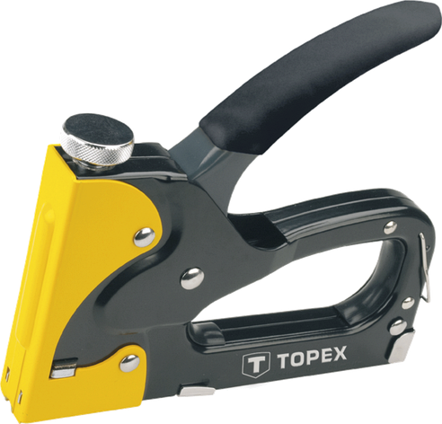 Степлер 6-14 мм, Скобі Topex G, L, E, фото 1