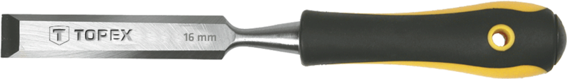 Стамеска Topex 20 мм, CrV, двокомпонентна рукоятка, фото 1