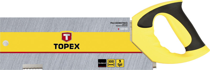 Пилка для стусла Topex 350 мм, 13TPI