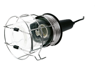 Лампа робоча Topex 230 В, 60 Вт, металева решітка