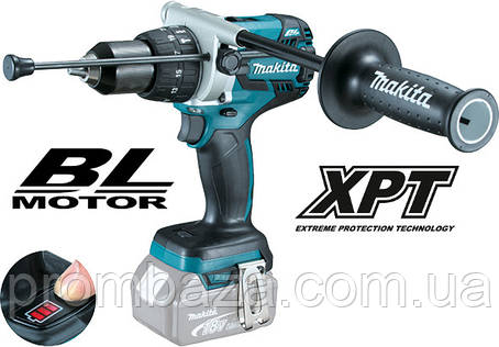 Акумуляторний ударний шурупокрут Makita DHP481Z, фото 1