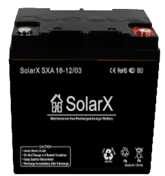 Акумулятор SolarX SXA18-12