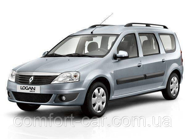 Чехлы в салон Renault Logan MCV 5 мест (з/сп цельная) с 2009-2013 г. EMC Elegant - фото 7 - id-p754663844