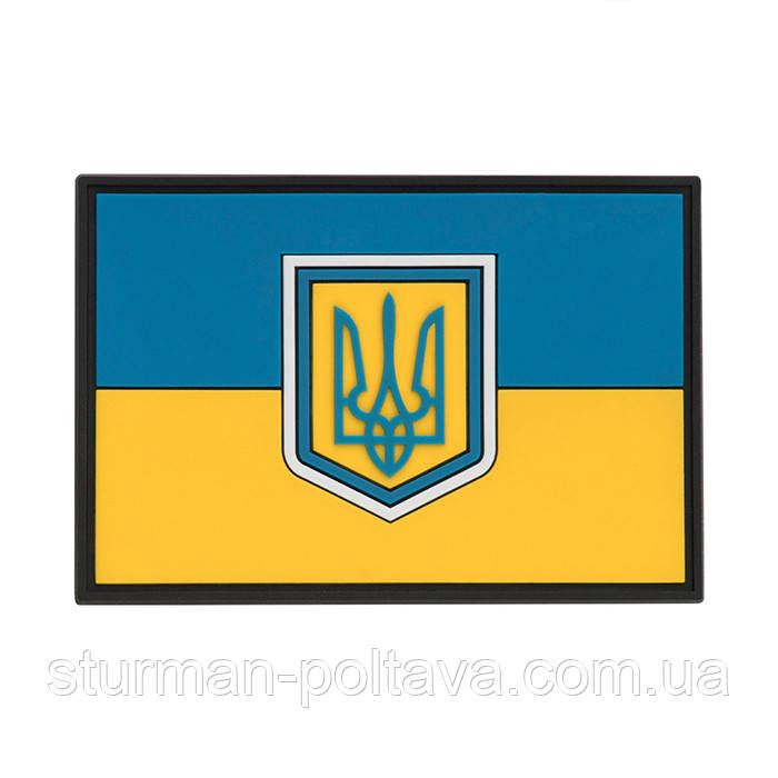 Нашивка прапор України великий ПВХ ( М-ТАС), фото 1