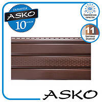 Панель софіт ASKO з перфорацією 3,5 м., 1,07 м. кв./панель. Колір: Коричневий