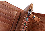 Гаманець портмоне чоловічий шкіряний коричневий, фото 8
