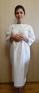 Хрестильне плаття для дорослих. Модель"Sarah Azhur" ("Сарра Ажур")