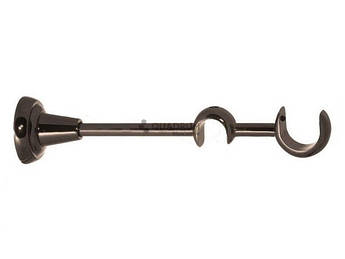 Тримач для карниза реверсивний 19мм+25мм онікс