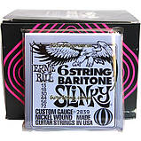 Струни Ernie Ball 2839 Baritone 6 string Slinky 13-72, фото 8