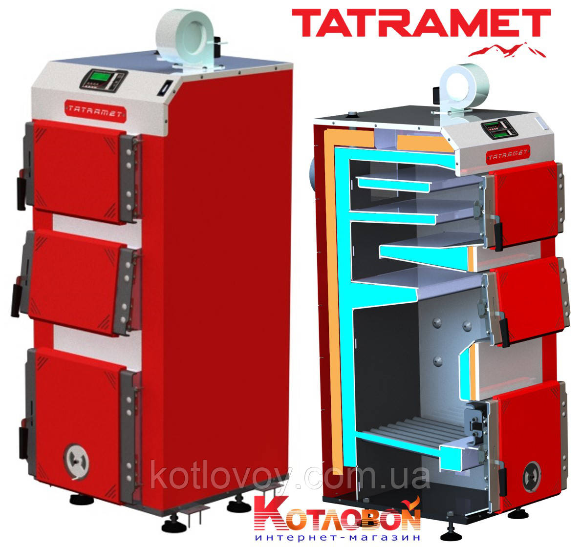 Твердопаливний котел Tatramet SPARTAK Uni