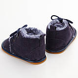 Демісезонні черевики для хлопчика 13см сині, фото 4