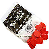 Медиатор Dunlop 47RXLN Red Nylon Sharp Jazz III XL 1.38 mm, фото 6
