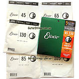 Струни Elixir 14202 Nanoweb 5-String Light 45-130, фото 3