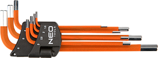 Ключі шестигранні Neo, 1.5-6 мм, набір 7 шт.*1 уп.