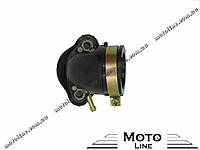 Патрубок впускной на скутер 4т GY6/QMB/KBF 125/150cc/ Kurosawa Mototech