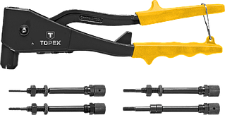 Заклепочник Topex для установки різьбових заклепок M3, M4, M5, M6