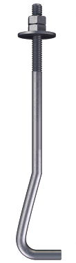 Болт фундаментний ДЕРЖСТАНДАРТ 24379.1-80 Тип 1 Виконання 2, фото 1