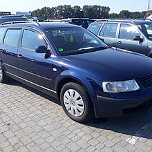 Дефлектори вікон (вітровики) Volkswagen Passat B5 1997-2004 5D Combi (вставні, 4 шт.) (HEKO)