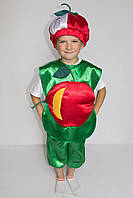 Карнавальный костюм Яблоко №1 для мальчика 3-6 лет