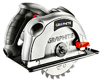 Пила циркулярна Graphite 1200Вт, диск 185x20 мм