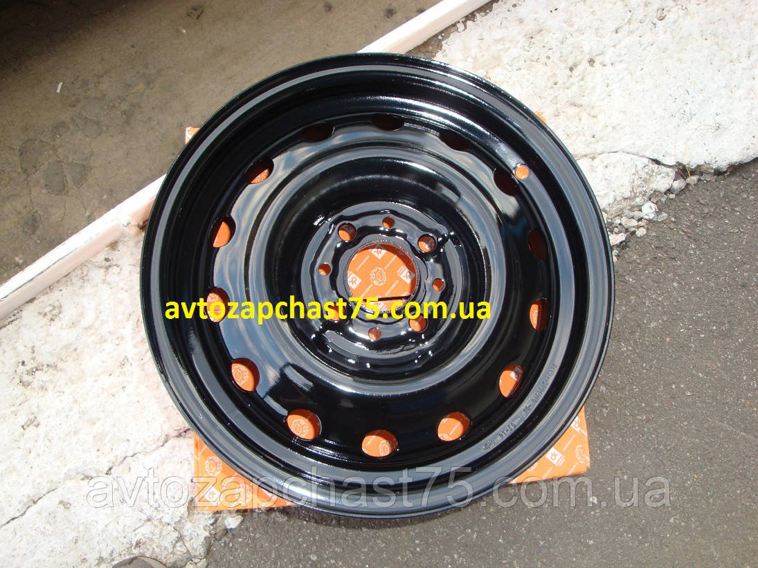 Диск колісний ваз 2110 , 2111, 2112, R14 , чорний (виробник Дорожня карта, Харків), фото 1