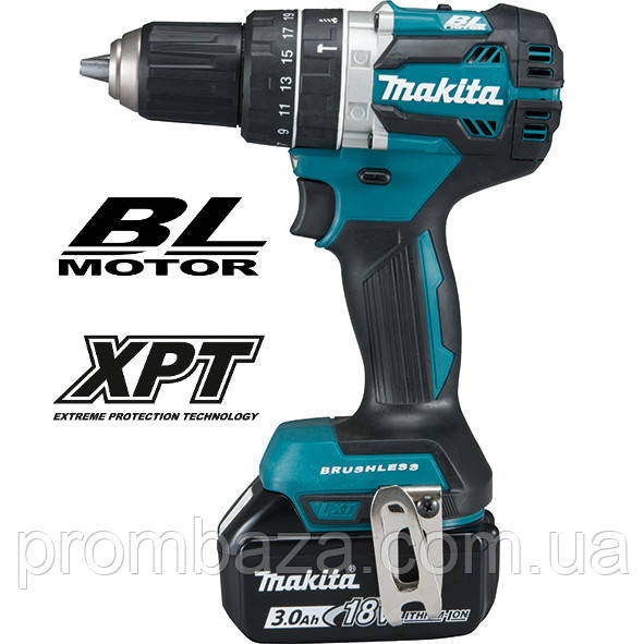 Акумуляторний ударний шурупокрут Makita DHP484RFE