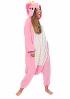 Пижама Кигуруми Единорог (розовый) М рост 150-160 см