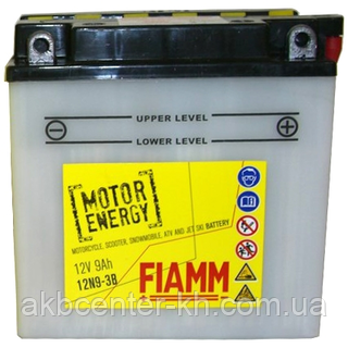 Мотоакумулятори Flooded FIAMM 12N9-3B