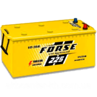 Акумулятор для вантажівок FORSE 6СТ-225А2 1500A L, фото 1