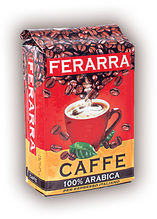 Кава мелена Ferarra caffe 100% arabica,250г