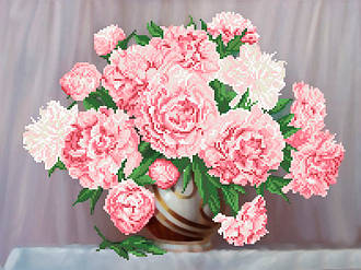 СКВ-178. Схема для вишивки бісером Ніжні піони