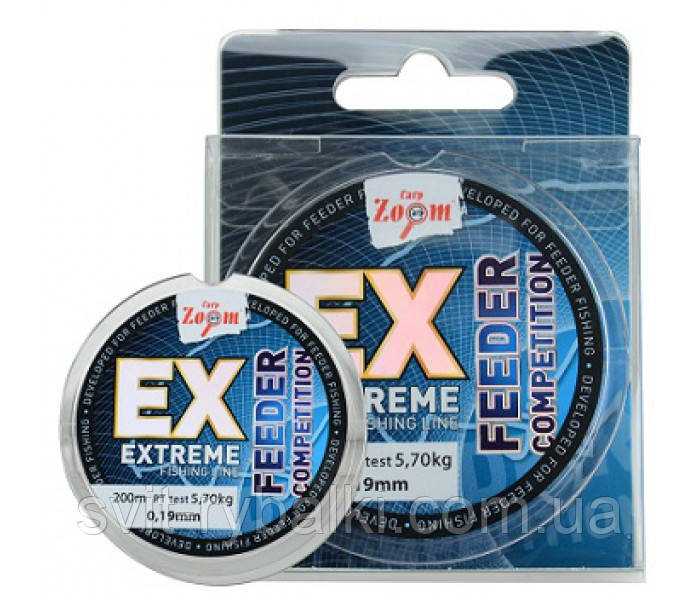 Жилка фідерна Extreme fishing line (black), 200m 0,25 mm, 8,45 kg