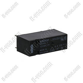 Реле OMRON G6RN-1 12VDC, 8A/250VAC, 5A/30VDC